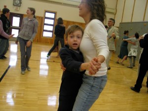 sadly, the only photo I can find of Aidan and me at All School Sing